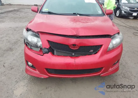 2009 Toyota Corolla S z USA, uszkodzony, nr VIN 1NXBU40E99Z054916